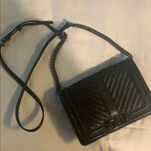 Rebecca Minkoff Chevron Small Love Crossbody
